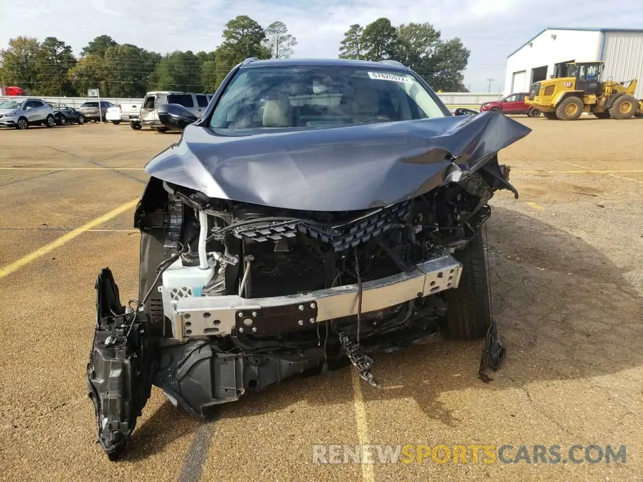 5 Photograph of a damaged car 2T2HZMAA3MC207223 LEXUS RX350 2021