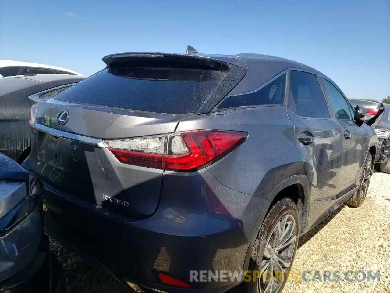 4 Photograph of a damaged car 2T2HZMAA3MC210655 LEXUS RX350 2021