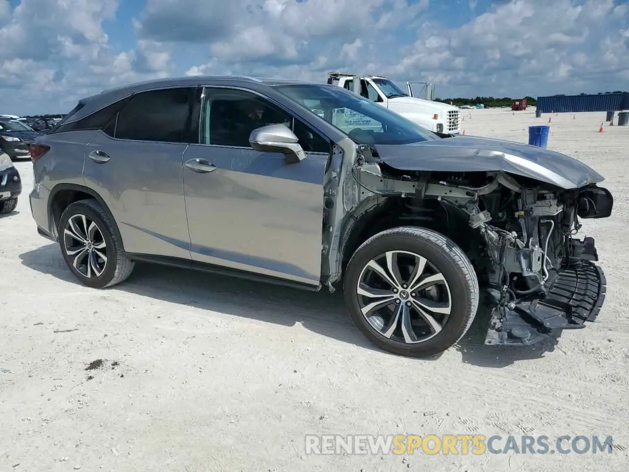 4 Photograph of a damaged car 2T2HZMAA3MC211675 LEXUS RX350 2021
