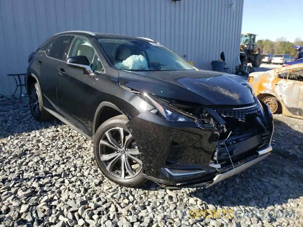 1 Photograph of a damaged car 2T2HZMAA3MC212762 LEXUS RX350 2021