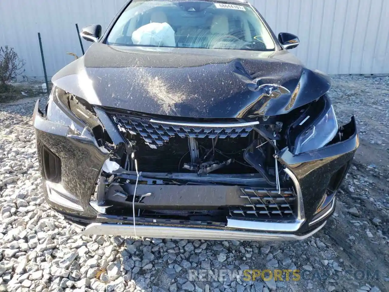 9 Photograph of a damaged car 2T2HZMAA3MC212762 LEXUS RX350 2021