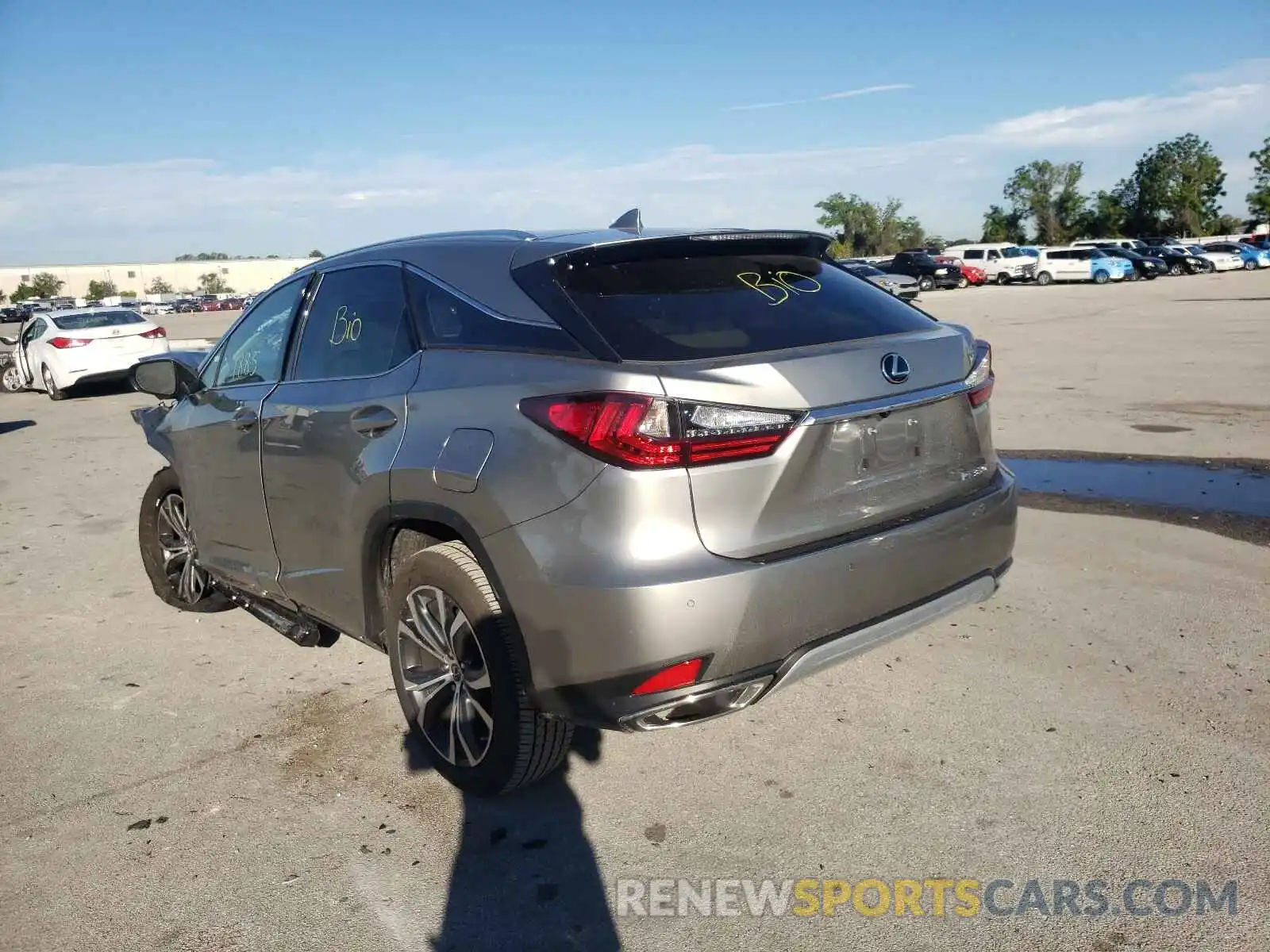 3 Photograph of a damaged car 2T2HZMAA3MC217170 LEXUS RX350 2021