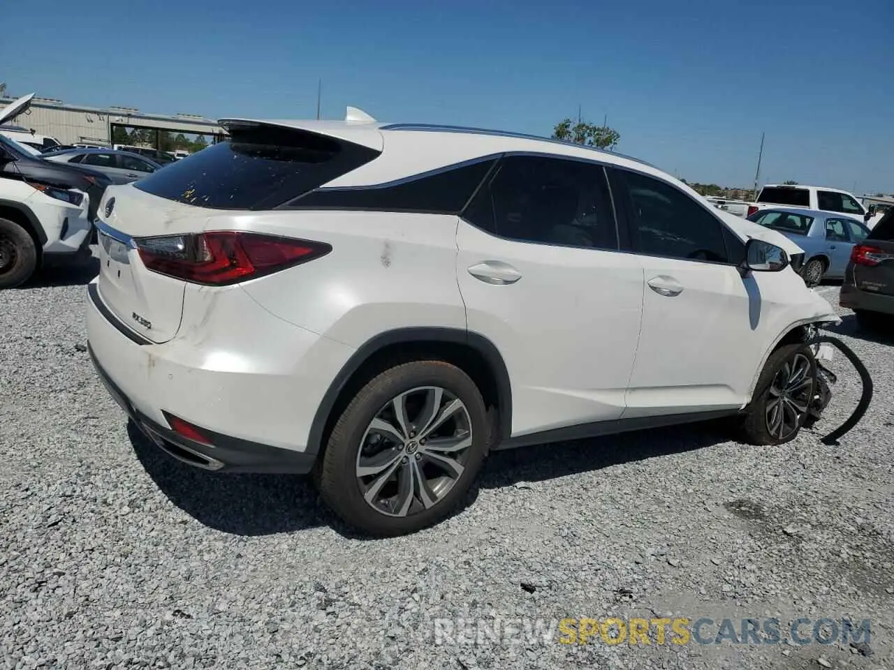 3 Photograph of a damaged car 2T2HZMAA4MC183224 LEXUS RX350 2021
