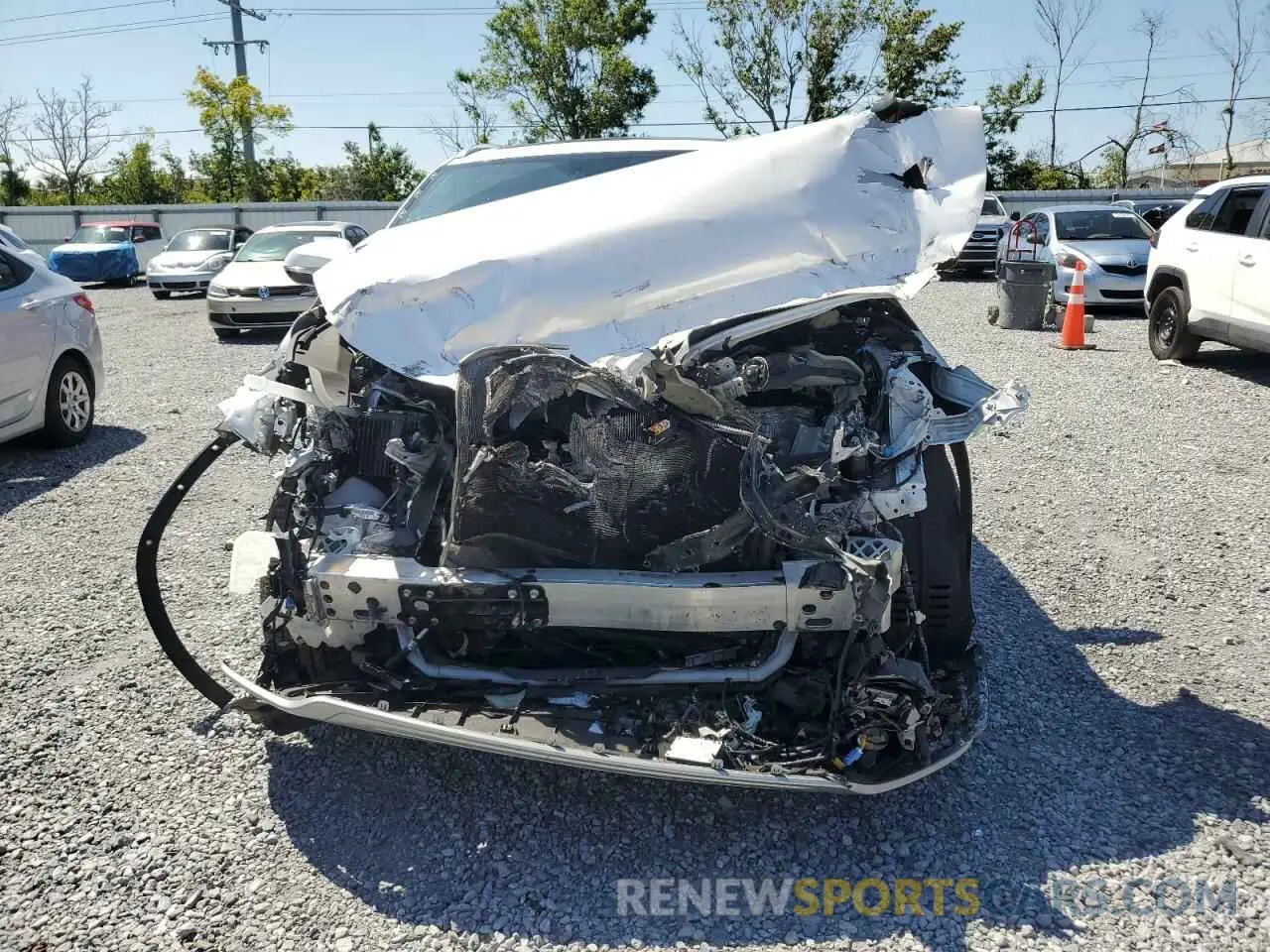 5 Photograph of a damaged car 2T2HZMAA4MC183224 LEXUS RX350 2021