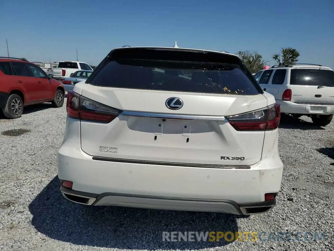 6 Photograph of a damaged car 2T2HZMAA4MC183224 LEXUS RX350 2021