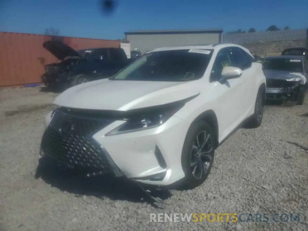 2 Photograph of a damaged car 2T2HZMAA4MC198516 LEXUS RX350 2021