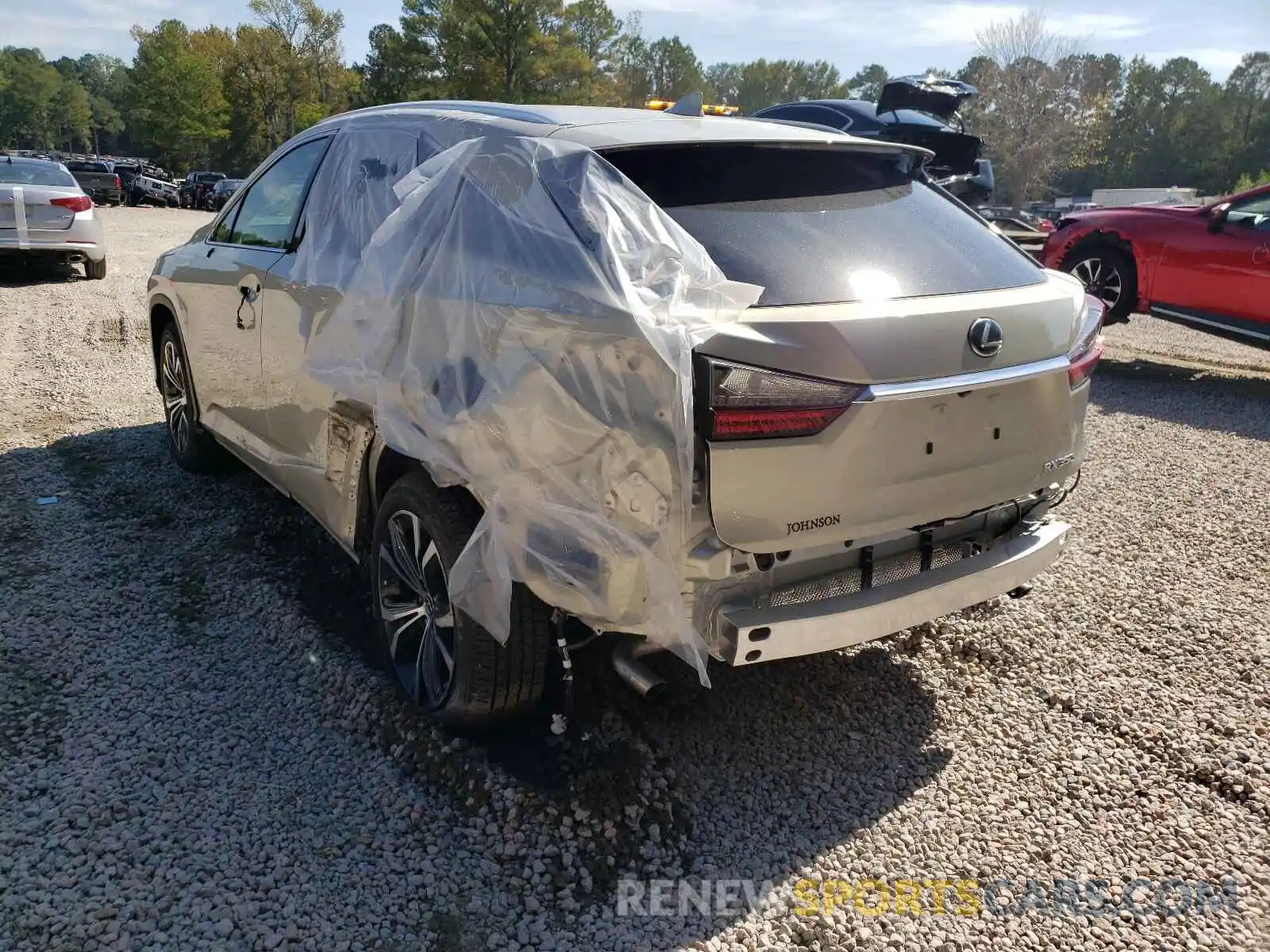 3 Photograph of a damaged car 2T2HZMAA4MC215220 LEXUS RX350 2021