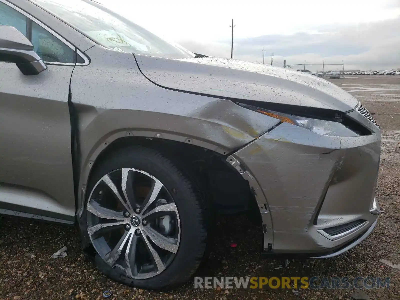 9 Photograph of a damaged car 2T2HZMAA5MC184916 LEXUS RX350 2021