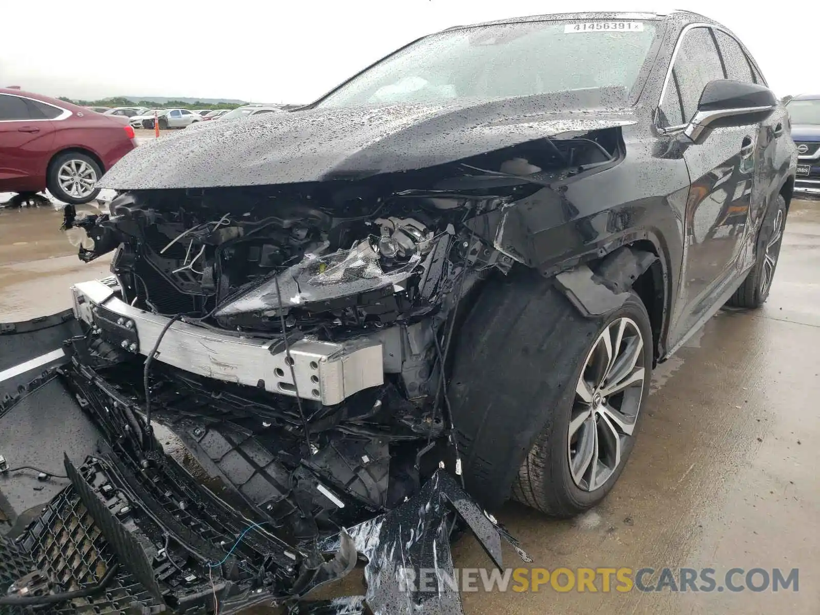 2 Photograph of a damaged car 2T2HZMAA5MC187881 LEXUS RX350 2021