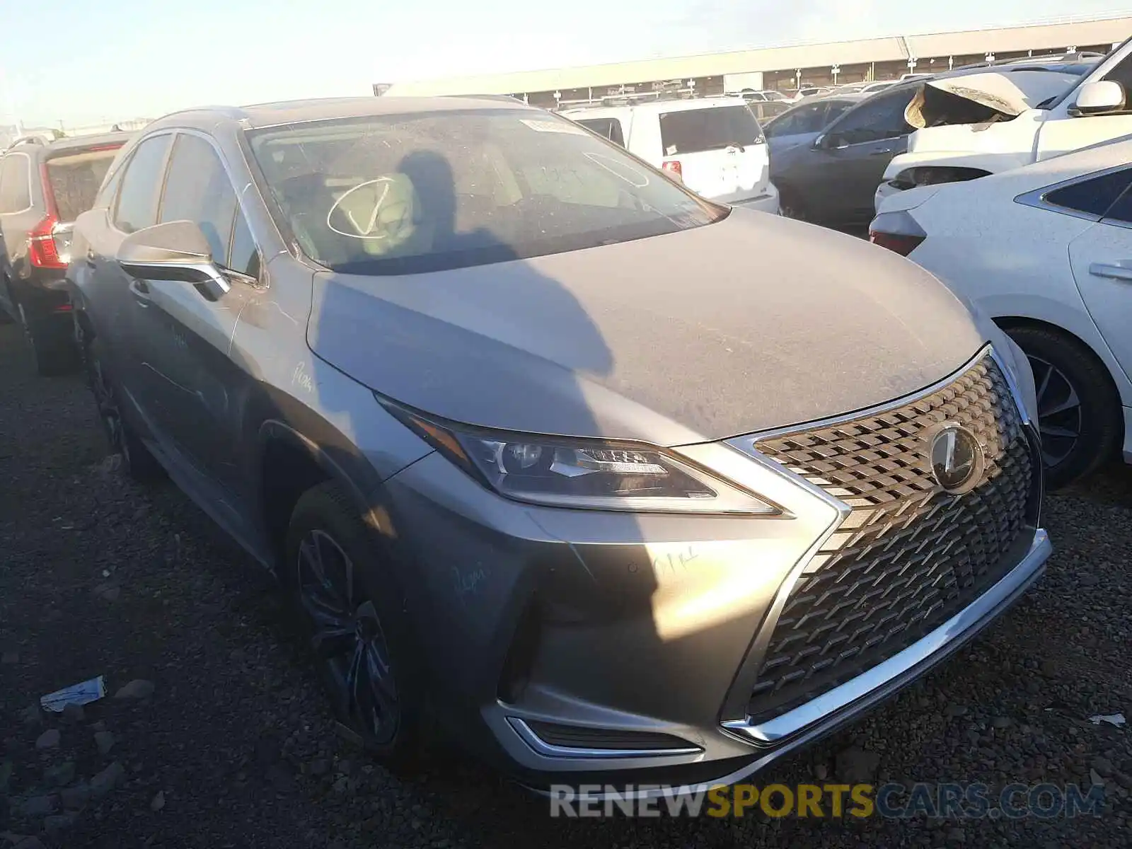 1 Photograph of a damaged car 2T2HZMAA5MC189257 LEXUS RX350 2021