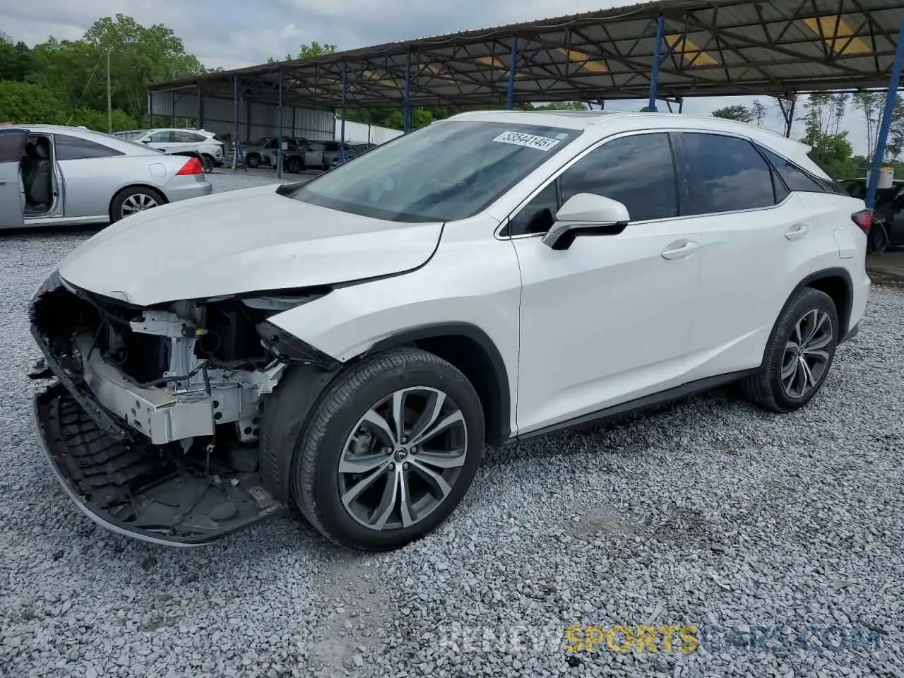 1 Photograph of a damaged car 2T2HZMAA5MC204663 LEXUS RX350 2021