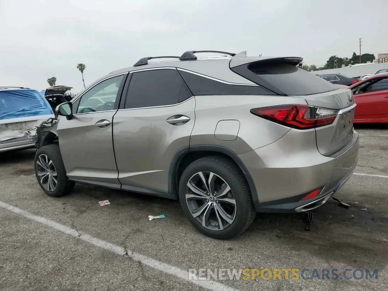 2 Photograph of a damaged car 2T2HZMAA5MC211306 LEXUS RX350 2021