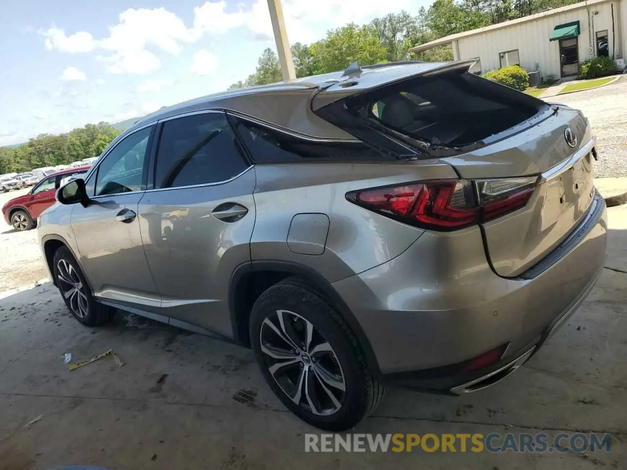 2 Photograph of a damaged car 2T2HZMAA6MC183788 LEXUS RX350 2021