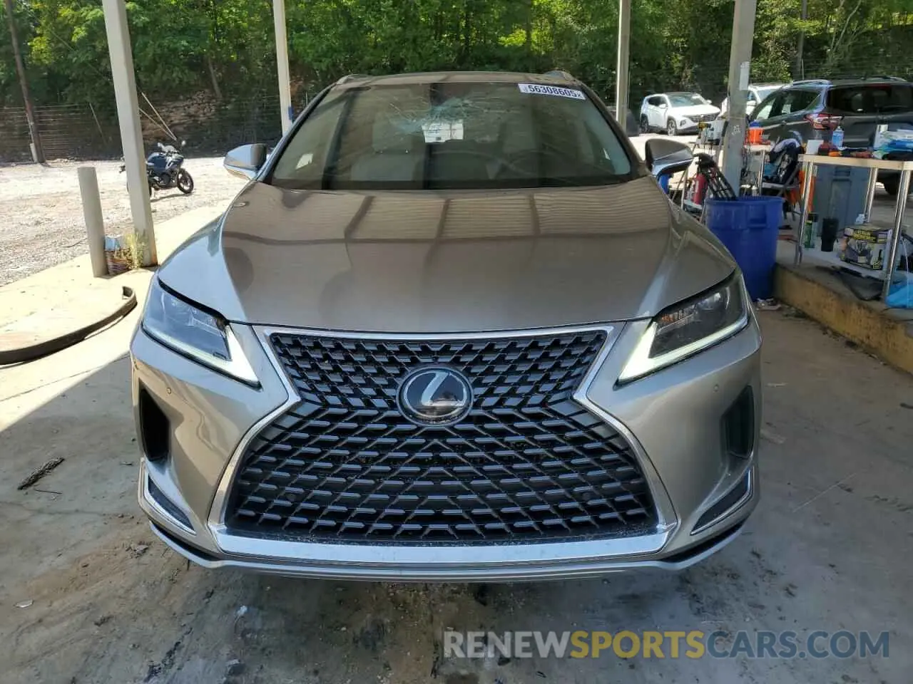 5 Photograph of a damaged car 2T2HZMAA6MC183788 LEXUS RX350 2021