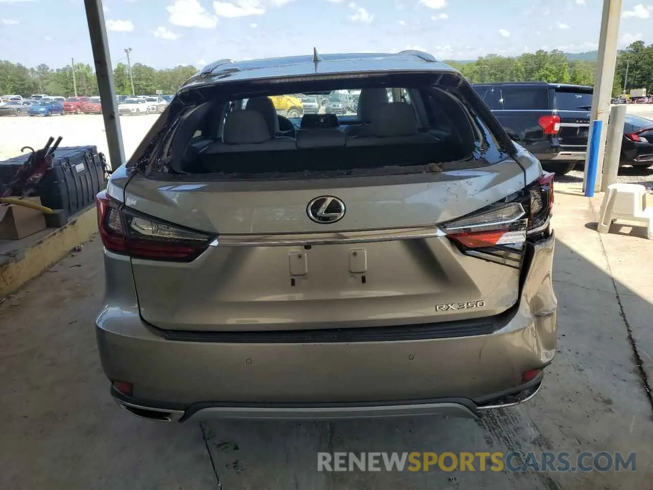 6 Photograph of a damaged car 2T2HZMAA6MC183788 LEXUS RX350 2021