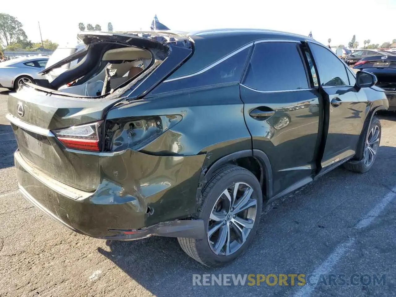 3 Photograph of a damaged car 2T2HZMAA6MC199960 LEXUS RX350 2021