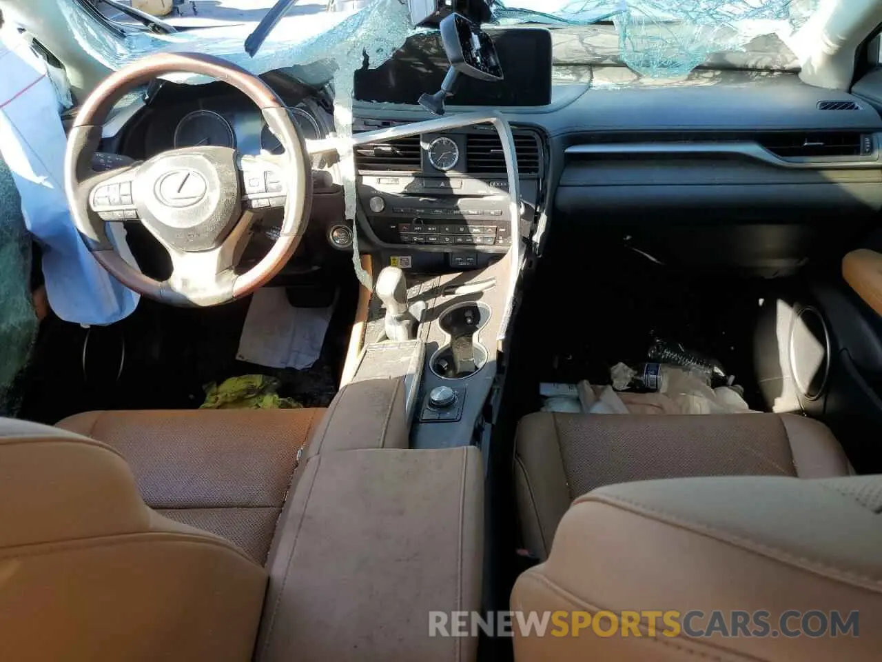 8 Photograph of a damaged car 2T2HZMAA6MC199960 LEXUS RX350 2021