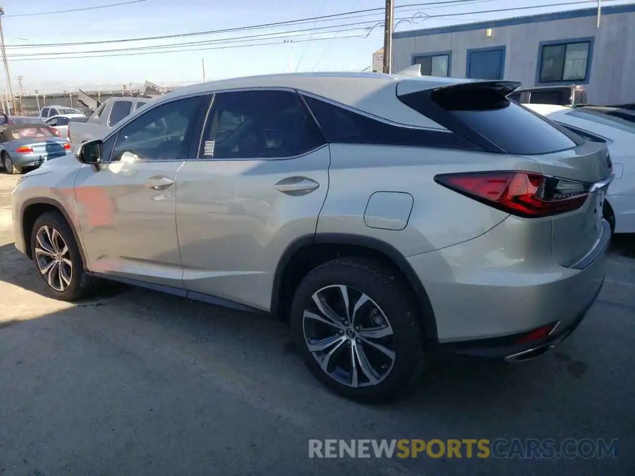 2 Photograph of a damaged car 2T2HZMAA6MC201352 LEXUS RX350 2021