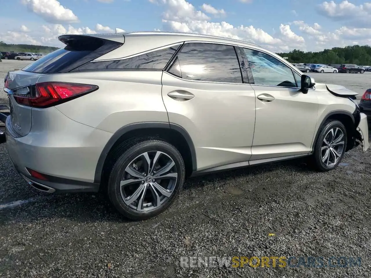 3 Photograph of a damaged car 2T2HZMAA6MC208608 LEXUS RX350 2021