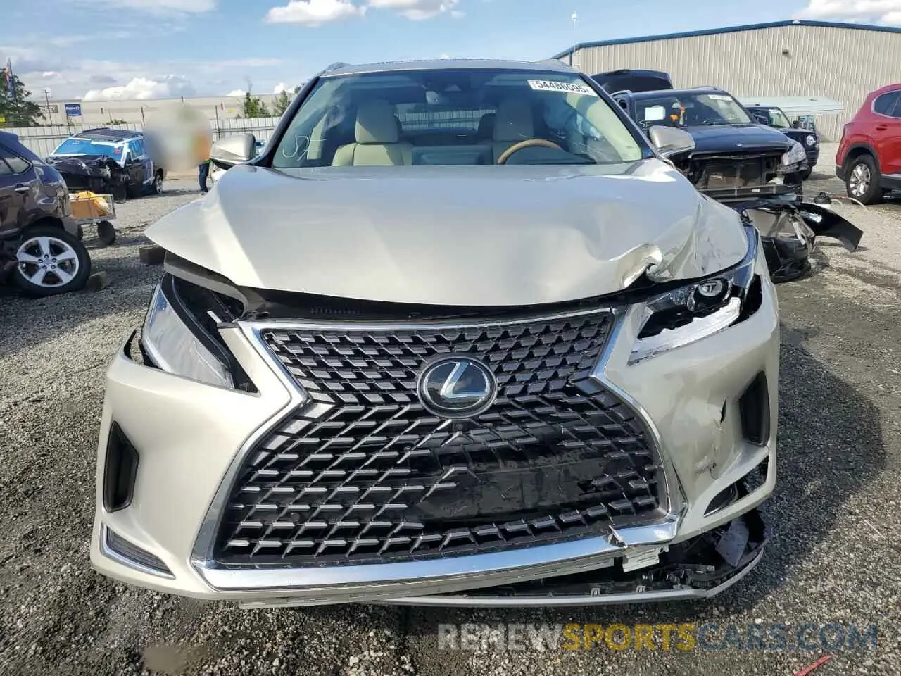 5 Photograph of a damaged car 2T2HZMAA6MC208608 LEXUS RX350 2021