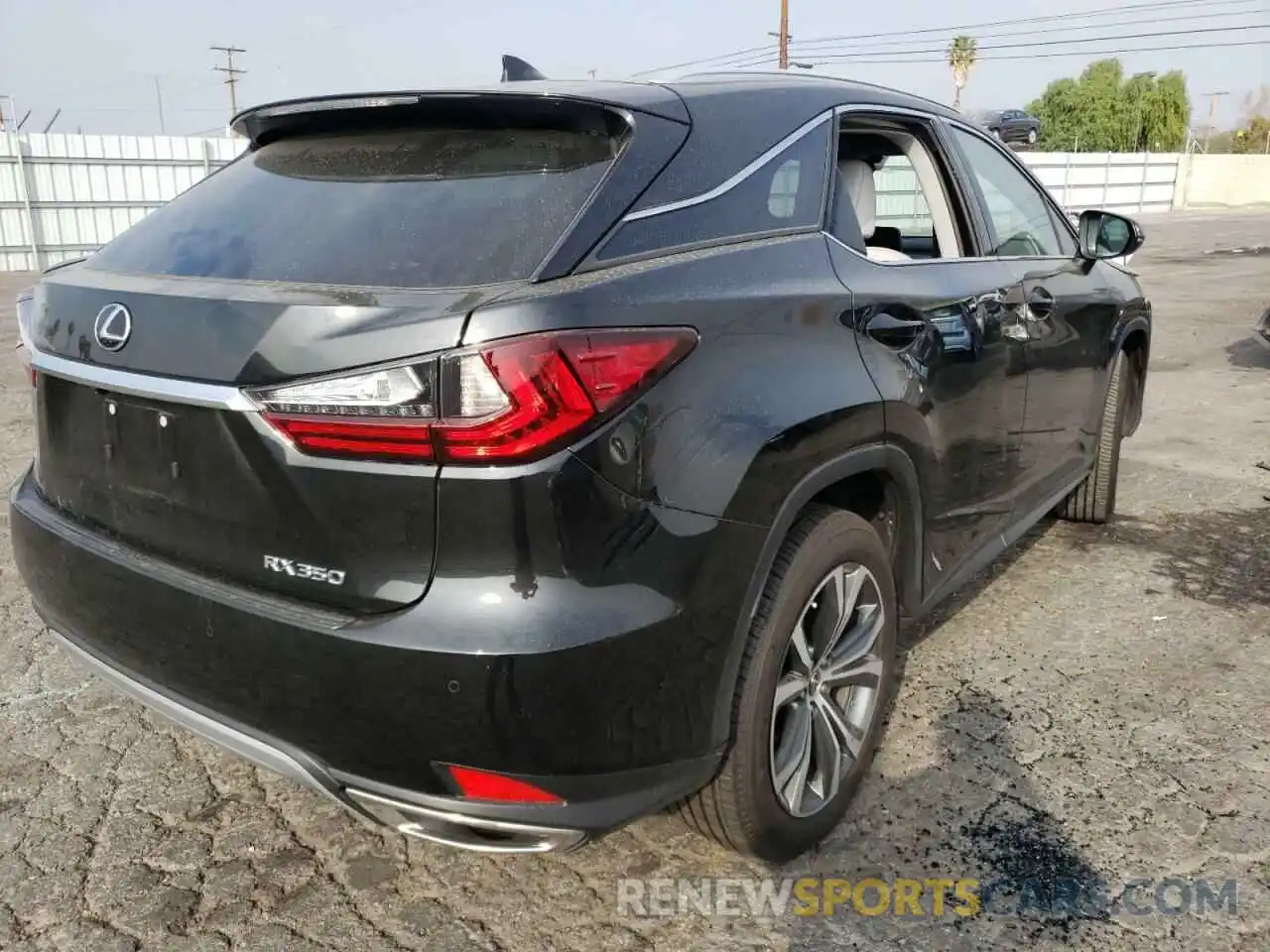 4 Photograph of a damaged car 2T2HZMAA7MC197814 LEXUS RX350 2021