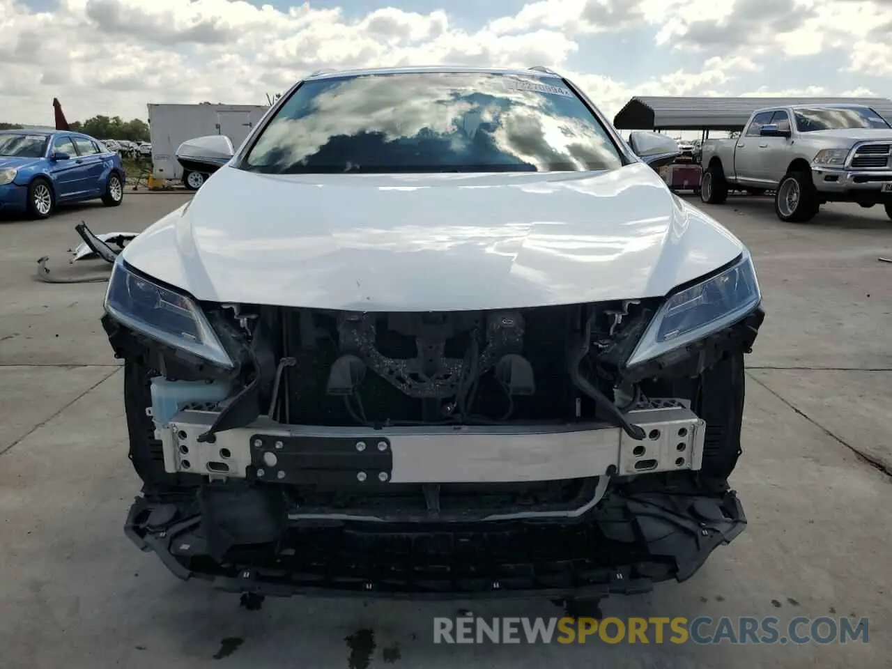 5 Photograph of a damaged car 2T2HZMAA7MC200985 LEXUS RX350 2021