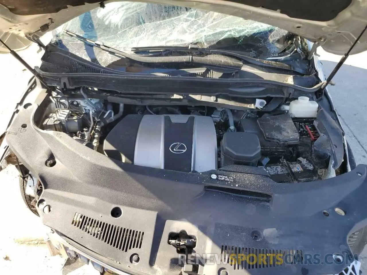 12 Photograph of a damaged car 2T2HZMAA7MC208634 LEXUS RX350 2021