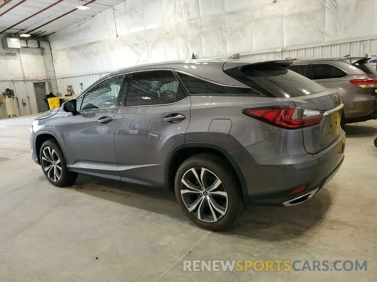 2 Photograph of a damaged car 2T2HZMAA7MC213459 LEXUS RX350 2021