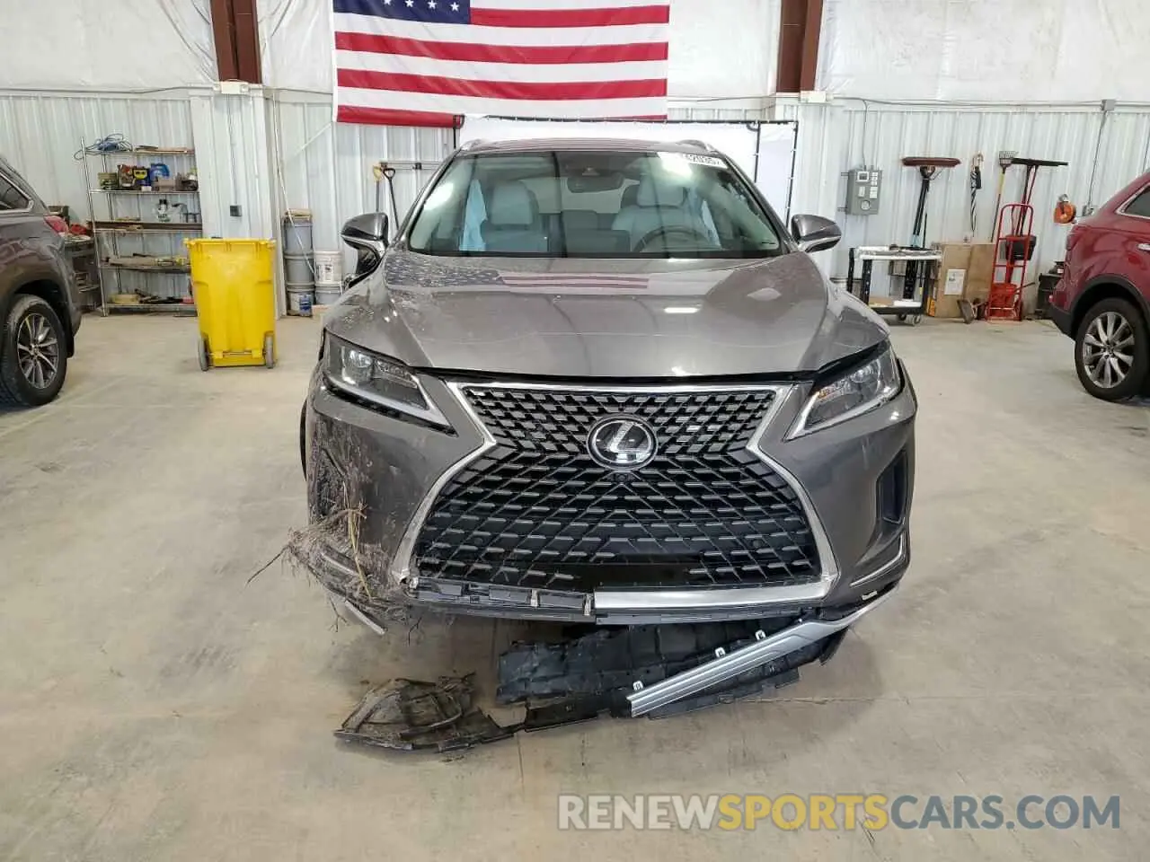 5 Photograph of a damaged car 2T2HZMAA7MC213459 LEXUS RX350 2021