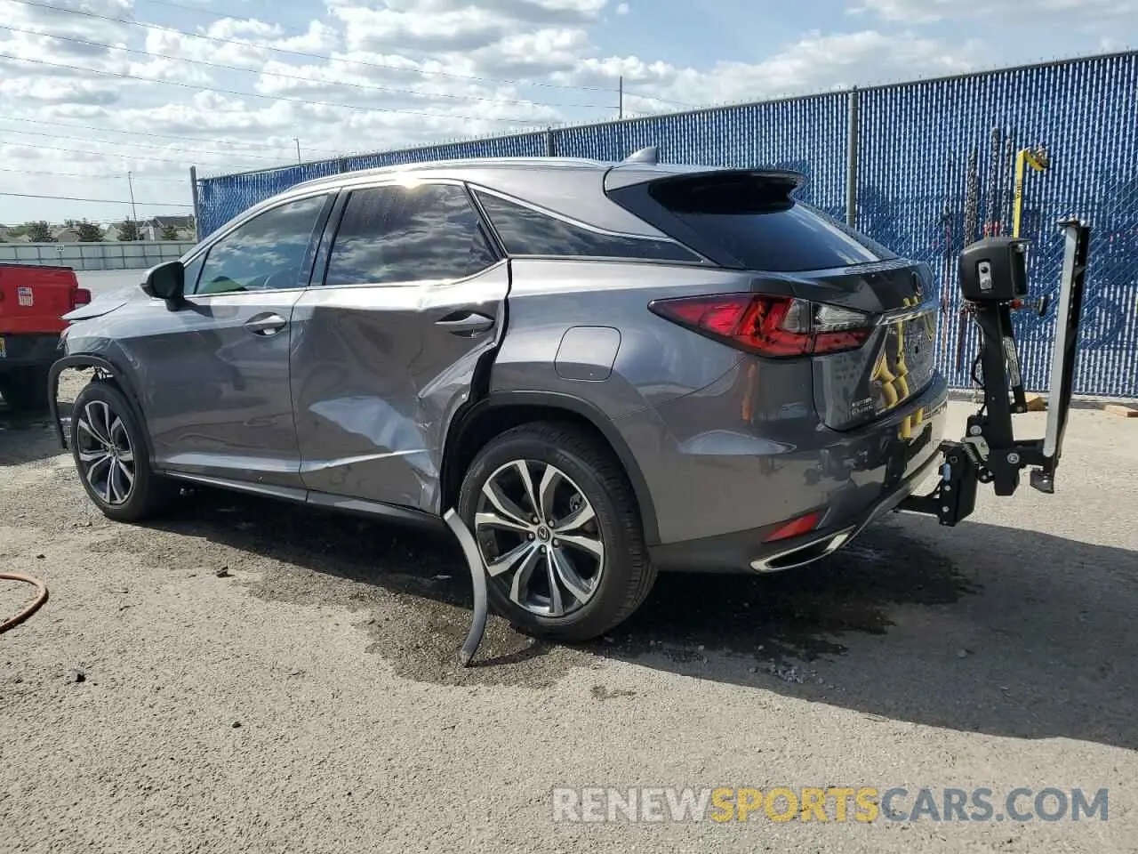 2 Photograph of a damaged car 2T2HZMAA7MC213803 LEXUS RX350 2021