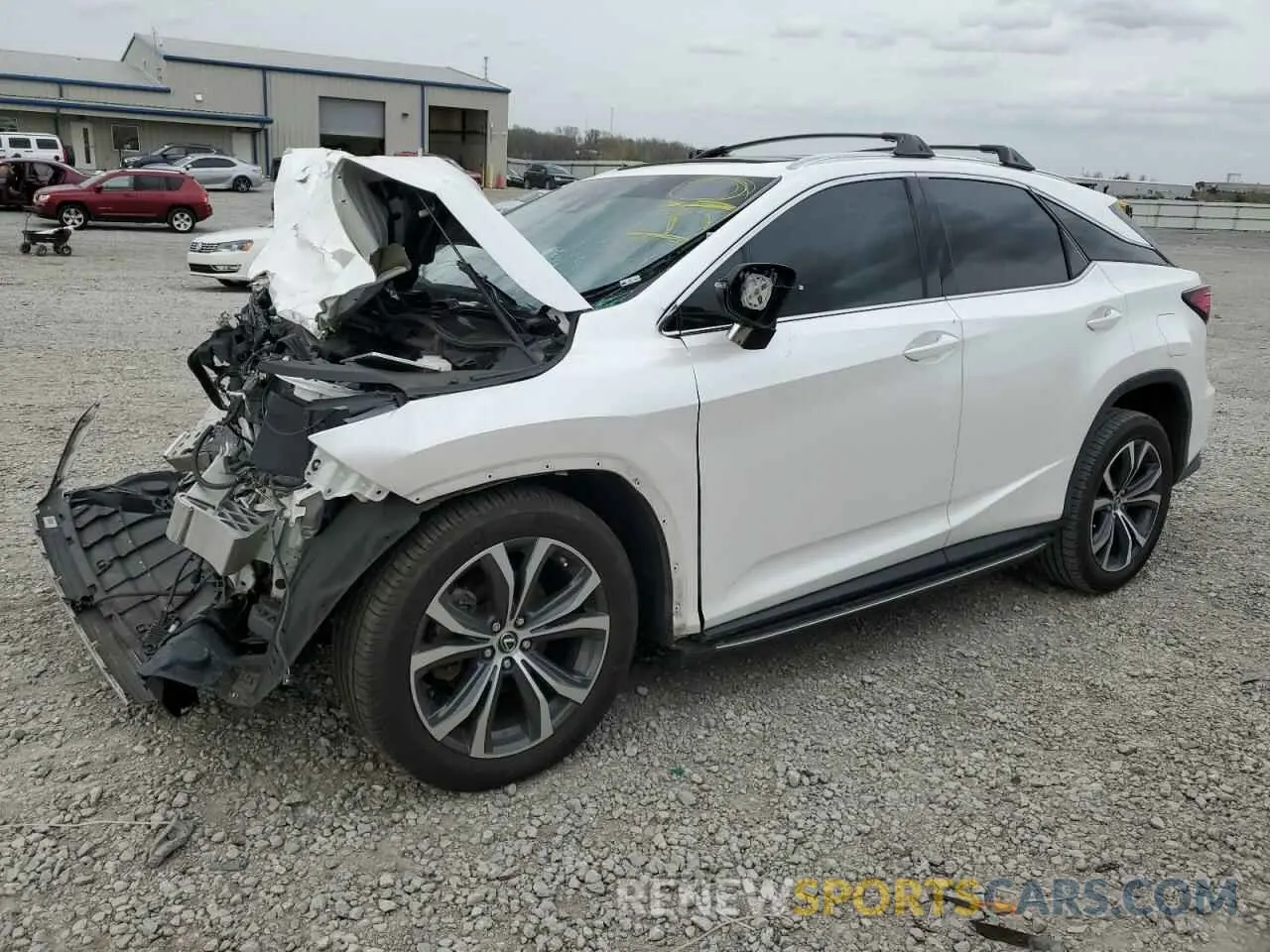 1 Photograph of a damaged car 2T2HZMAA7MC217589 LEXUS RX350 2021