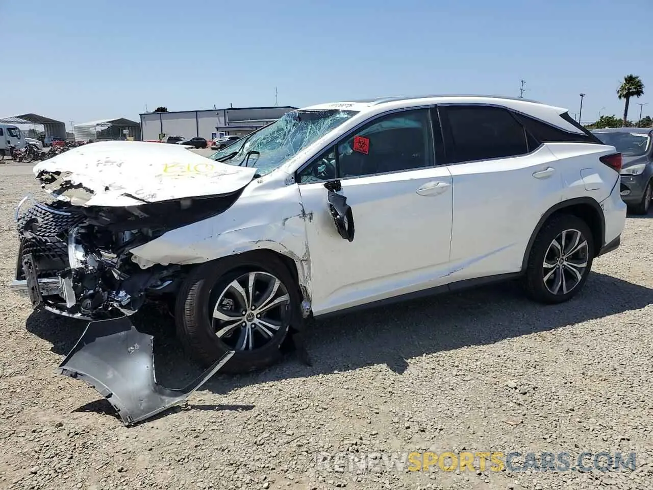 1 Photograph of a damaged car 2T2HZMAA8MC185400 LEXUS RX350 2021