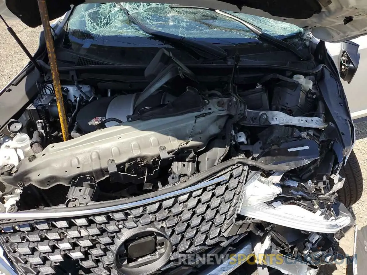 12 Photograph of a damaged car 2T2HZMAA8MC185400 LEXUS RX350 2021