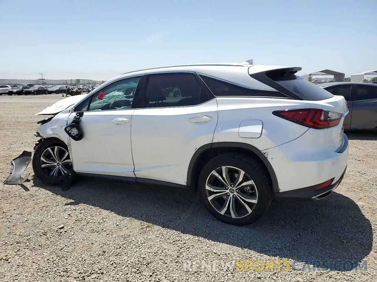 2 Photograph of a damaged car 2T2HZMAA8MC185400 LEXUS RX350 2021