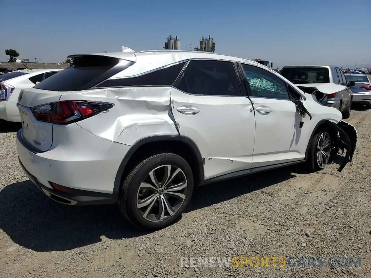 3 Photograph of a damaged car 2T2HZMAA8MC185400 LEXUS RX350 2021