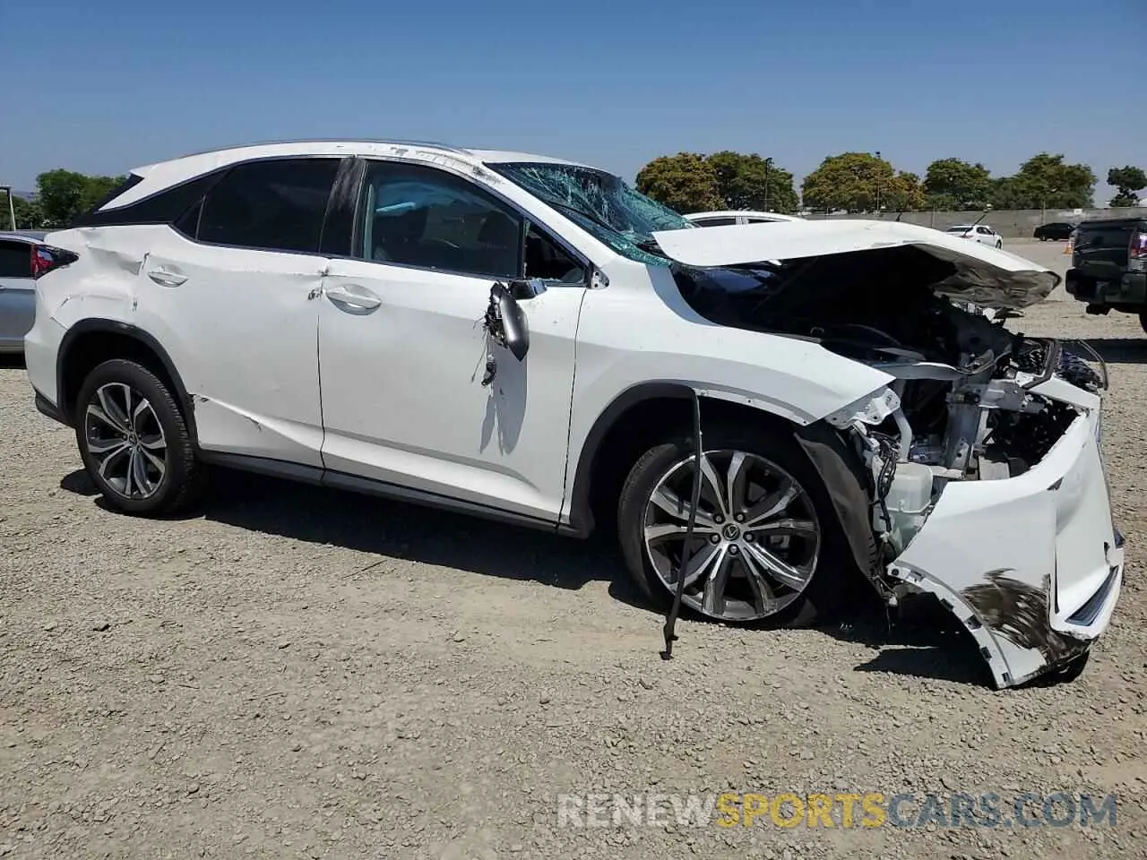 4 Photograph of a damaged car 2T2HZMAA8MC185400 LEXUS RX350 2021