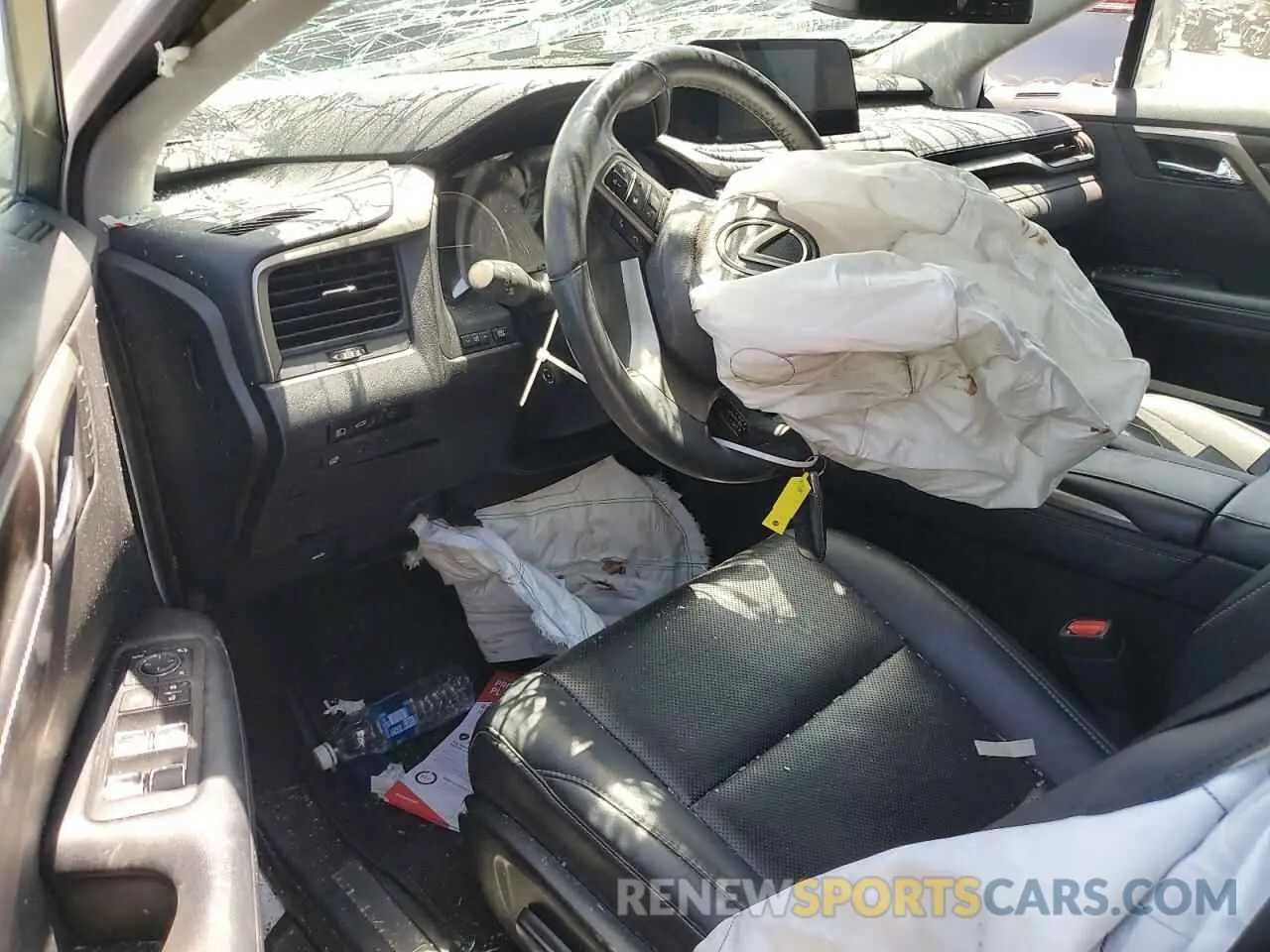 8 Photograph of a damaged car 2T2HZMAA8MC185400 LEXUS RX350 2021