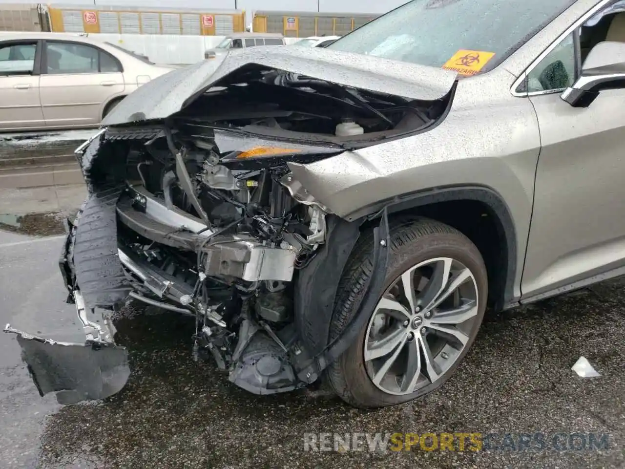 9 Photograph of a damaged car 2T2HZMAA8MC205774 LEXUS RX350 2021