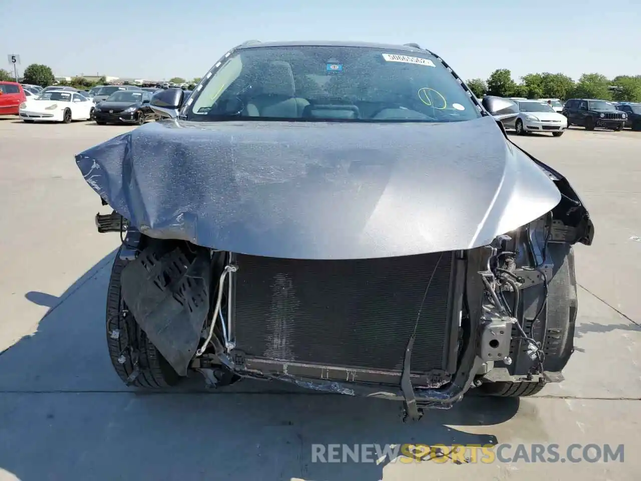 9 Photograph of a damaged car 2T2HZMAA8MC209100 LEXUS RX350 2021