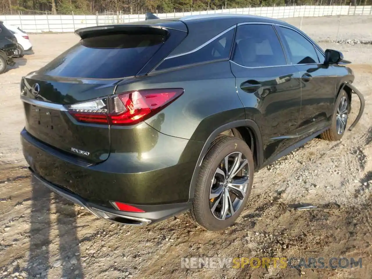 4 Photograph of a damaged car 2T2HZMAA8MC210327 LEXUS RX350 2021