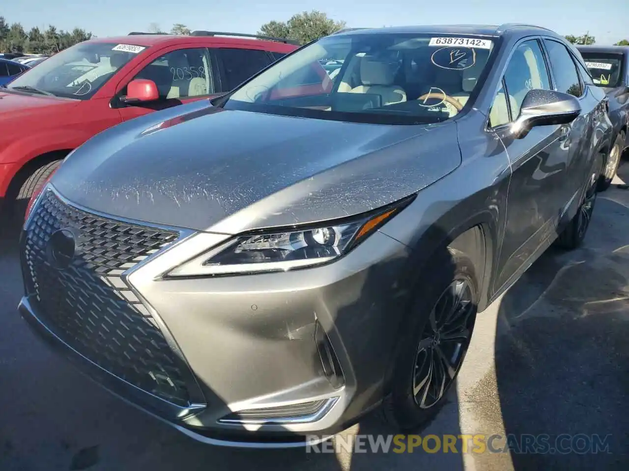 2 Photograph of a damaged car 2T2HZMAA8MC217889 LEXUS RX350 2021