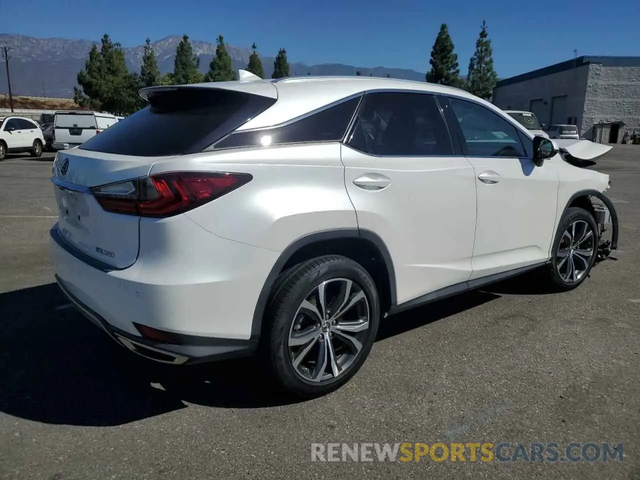 3 Photograph of a damaged car 2T2HZMAA9MC193926 LEXUS RX350 2021