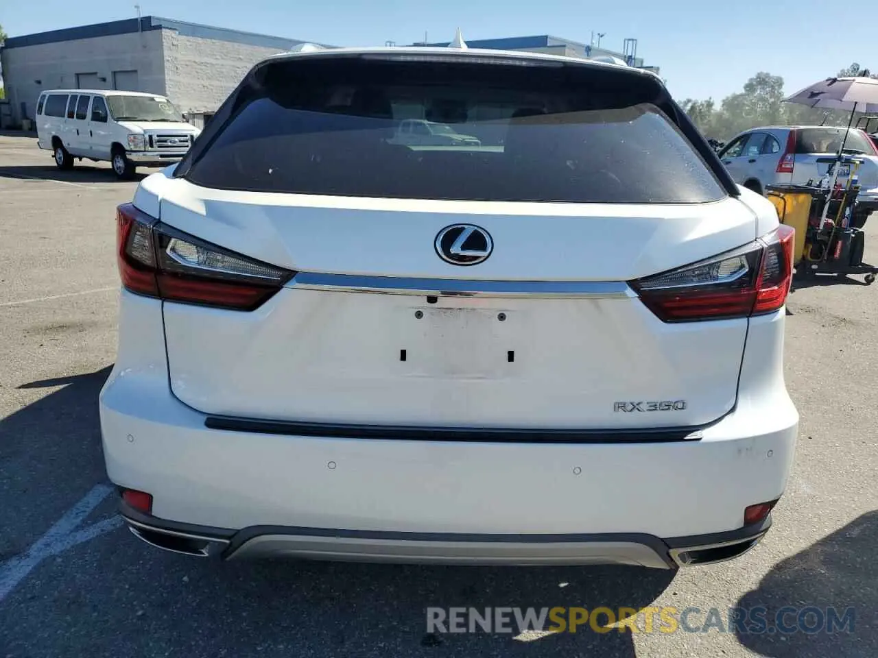 6 Photograph of a damaged car 2T2HZMAA9MC193926 LEXUS RX350 2021