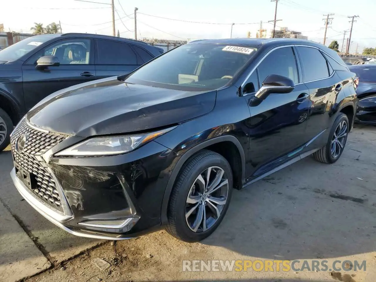1 Photograph of a damaged car 2T2HZMAA9MC217755 LEXUS RX350 2021