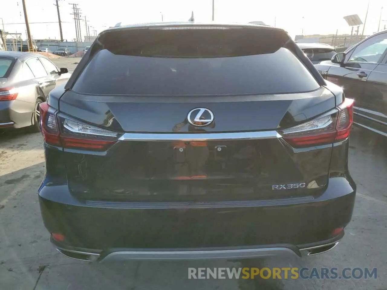 6 Photograph of a damaged car 2T2HZMAA9MC217755 LEXUS RX350 2021