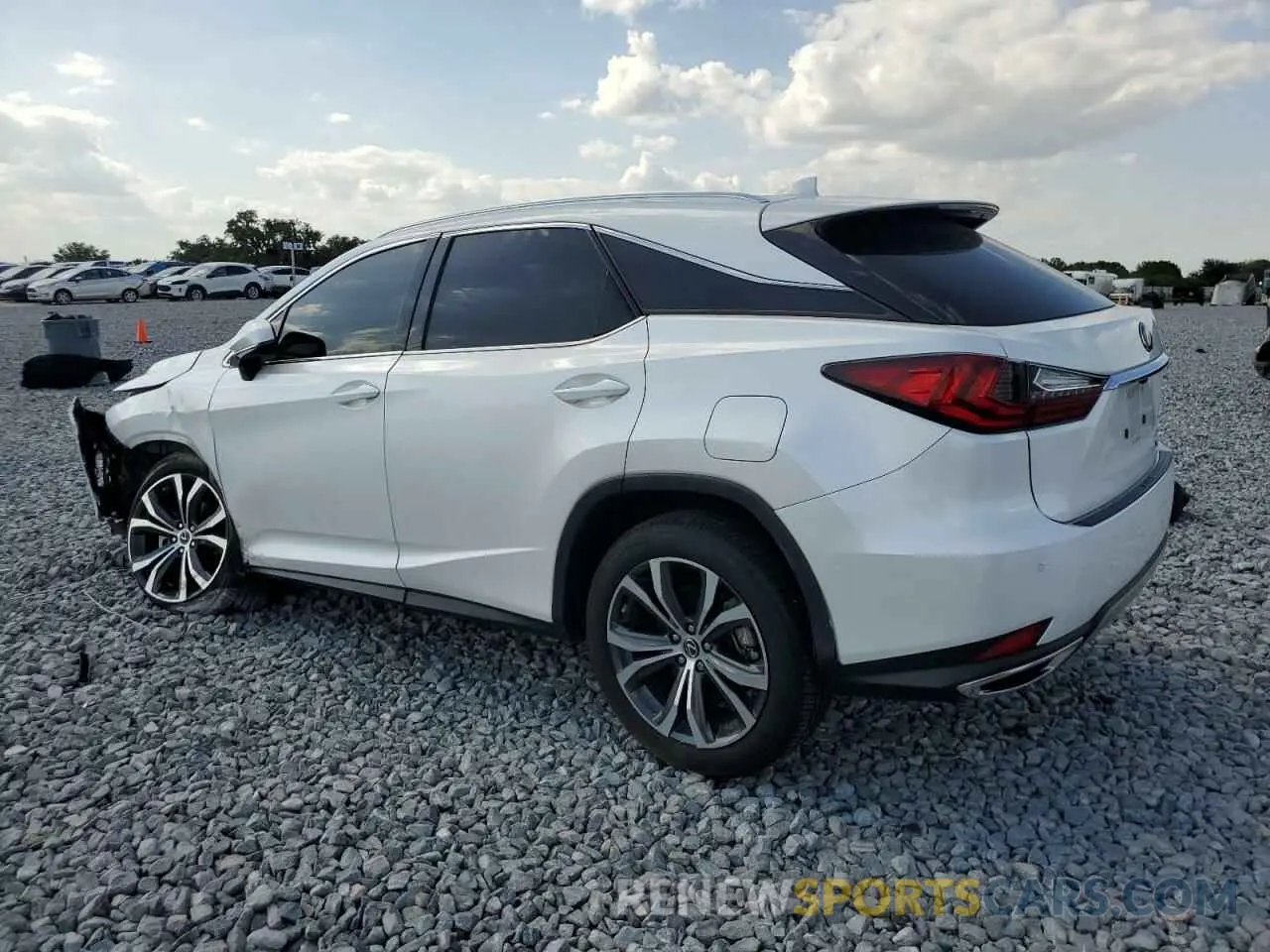 2 Photograph of a damaged car 2T2HZMAAXMC196690 LEXUS RX350 2021