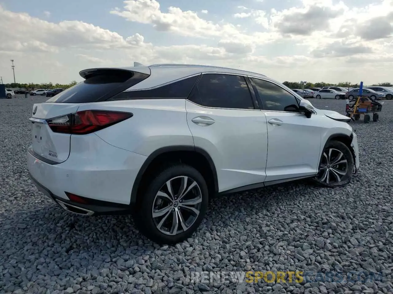 3 Photograph of a damaged car 2T2HZMAAXMC196690 LEXUS RX350 2021
