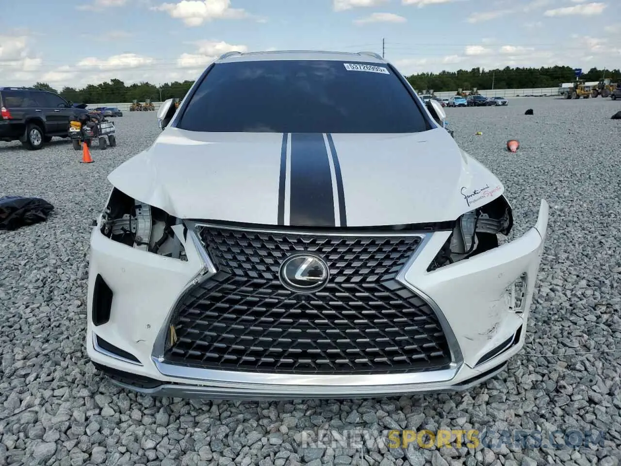 5 Photograph of a damaged car 2T2HZMAAXMC196690 LEXUS RX350 2021