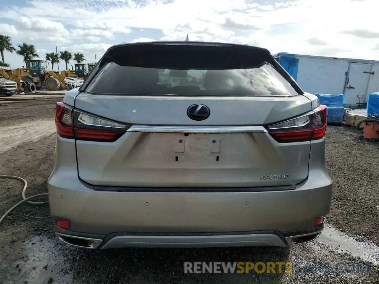 6 Photograph of a damaged car 2T2HZMAAXMC203038 LEXUS RX350 2021