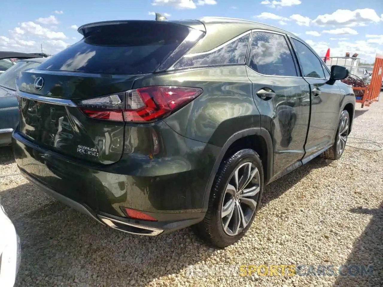 4 Photograph of a damaged car 2T2HZMAAXMC204707 LEXUS RX350 2021